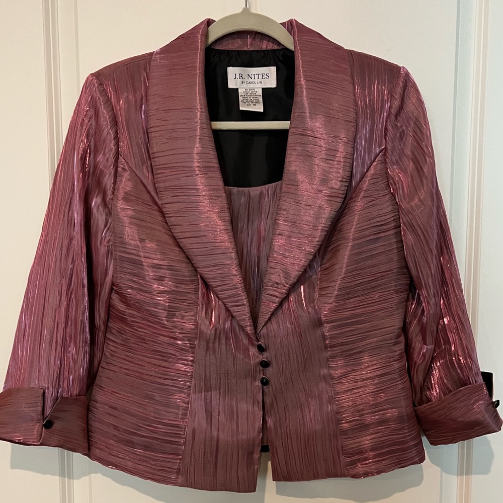 J.R. Nights by Carol Lin Lined Jacket and She’ll